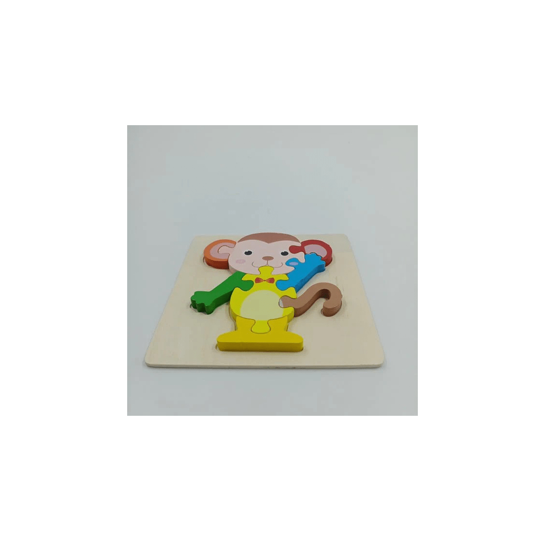 Extrokids Toys Extrokids Wooden Chunky Puzzle For Toddler -1 PC (1-2 Years)