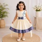 Boon Kids Girls Floral Embroidered Festive Dress For Kids