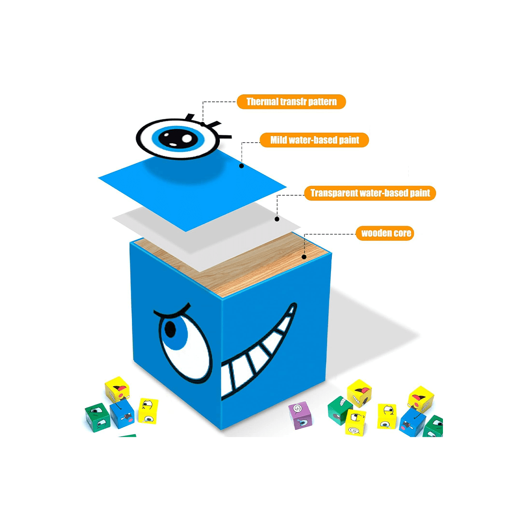 Baan Toys Toys Baan Toys Face Change Rubiks Cube (3-7 Years)