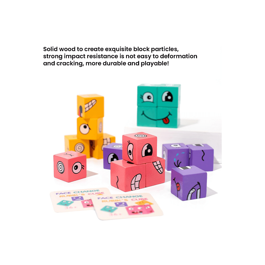 Baan Toys Toys Baan Toys Face Change Rubiks Cube (3-7 Years)