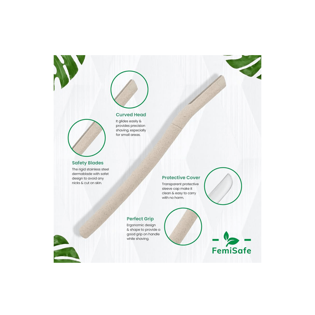 Femisafe Personal Care FemiSafe Face Razors (Eco-Friendly)