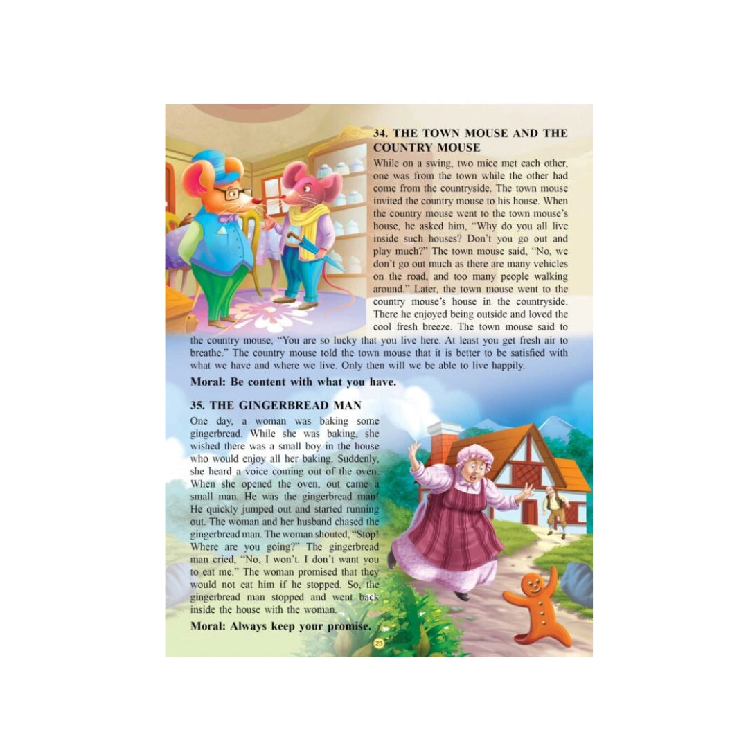 Children’s fairy tale book with classic stories and bright pictures.
