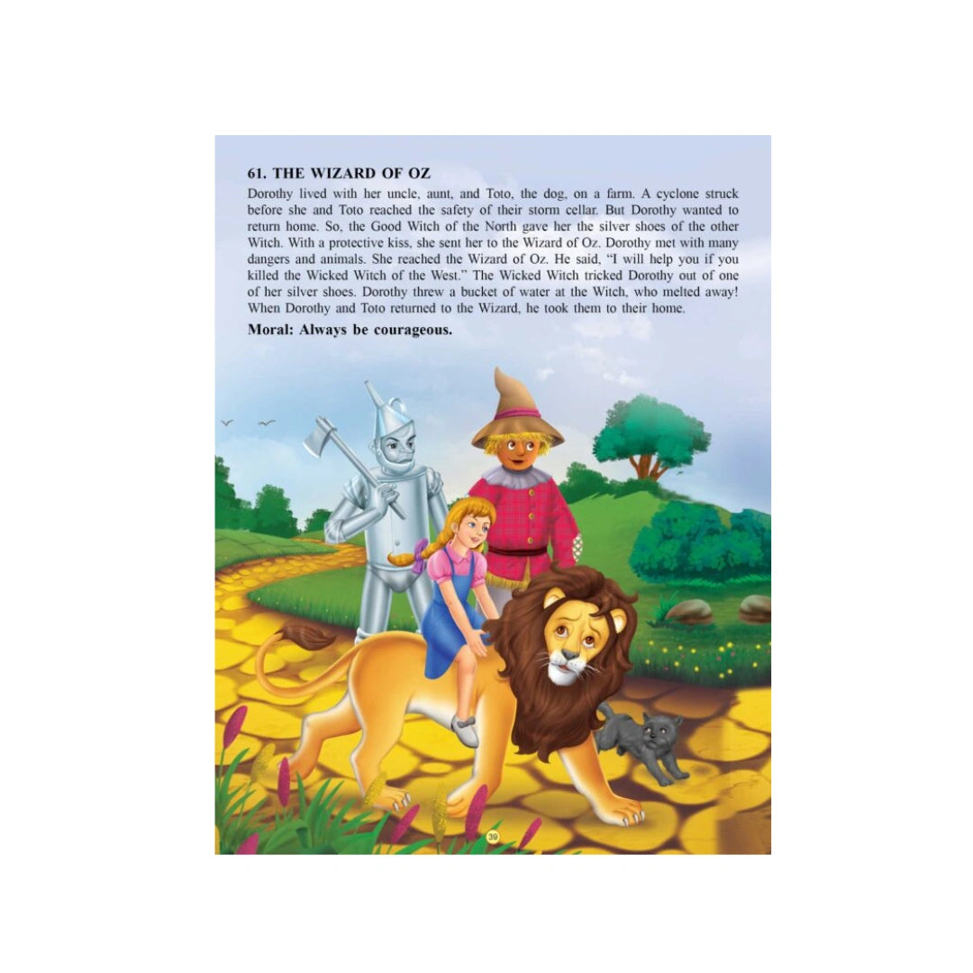 Children’s fairy tale book with classic stories and bright pictures.