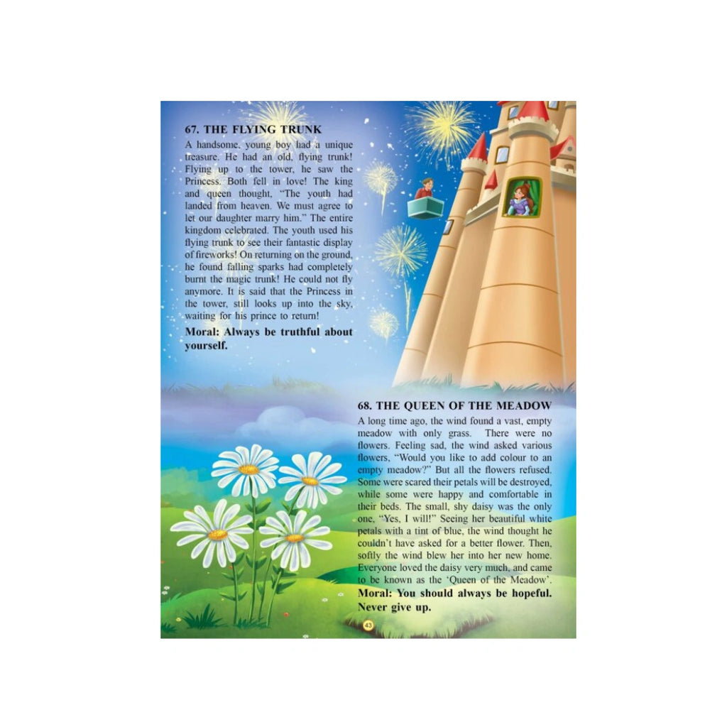 Children’s fairy tale book with classic stories and bright pictures.
