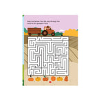 Farm themed kids activity book
