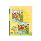 Farm themed kids activity book