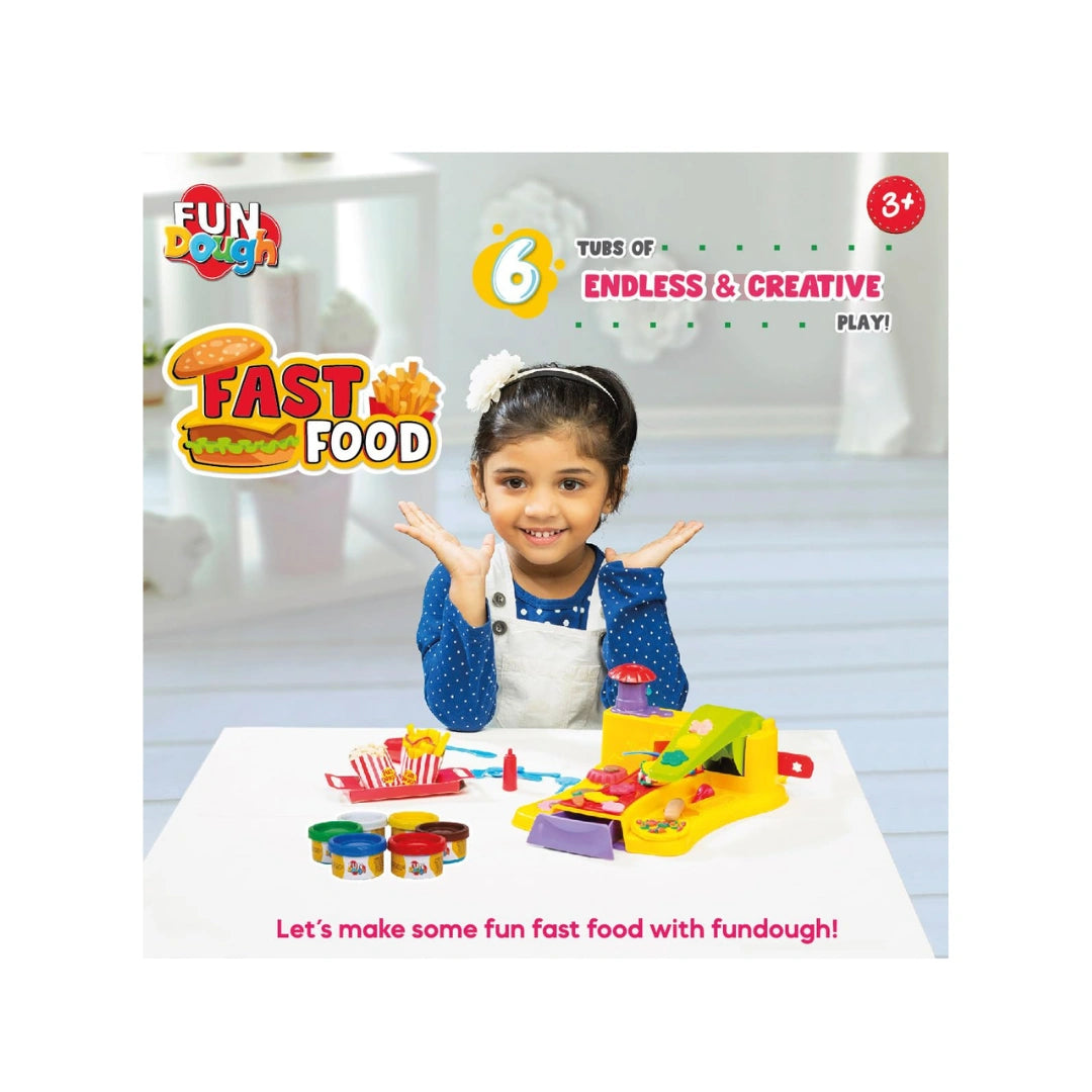 Creative Dough Food Making Playset with Multicolor Dough