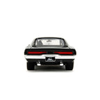 Fast & Furious Dom & Dodge Charger R/T, 1: 24 Scale Black Die-Cast Car with 2.75" Die-Cast Figure (8 Years+) 