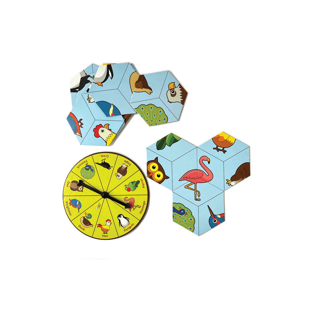 My House Teacher Toys My House Teacher Feather Fix Picture Match Puzzle Game