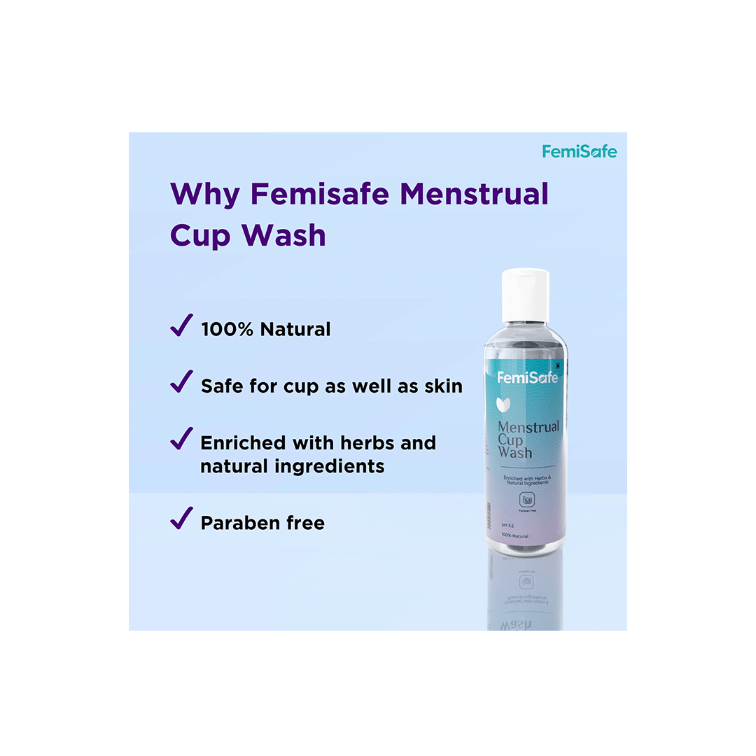 Femisafe Personal Care FemiSafe Menstrual Cup Wash (100ml)