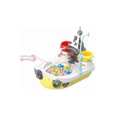 Baan Toys Toys The Magic Lamps Fishing Boat Bath Toy Set For Kids (3 Years+)