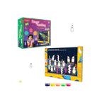DIY Creative Finger Paint Set with Safe Washable Colours