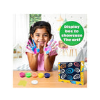 Glow finger painting kit for kids