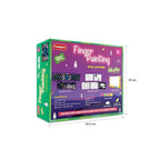 Glow finger painting kit for kids