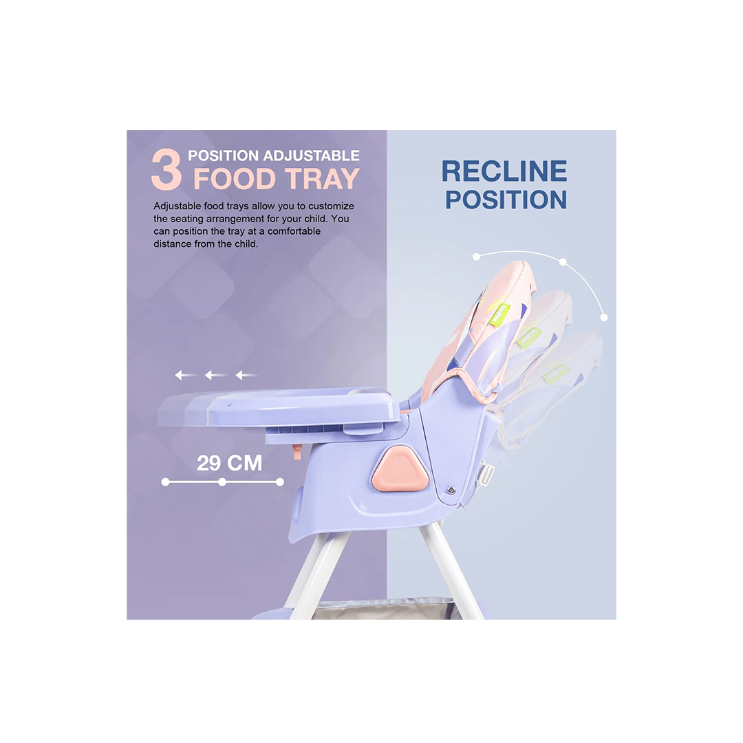 Baybee Other Gears Baybee Fiora Series 3 in 1 Convertible High Chair for Kids with Adjustable Comfortable Seat