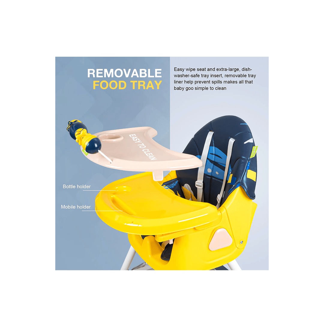 Baybee Other Gears Baybee Fiora Series 3 in 1 Convertible High Chair for Kids with Adjustable Comfortable Seat