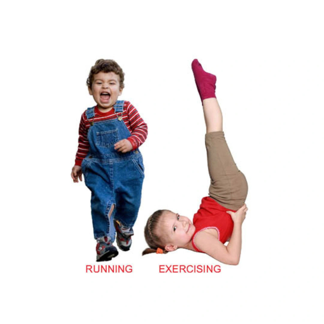 Interactive Action Words Book