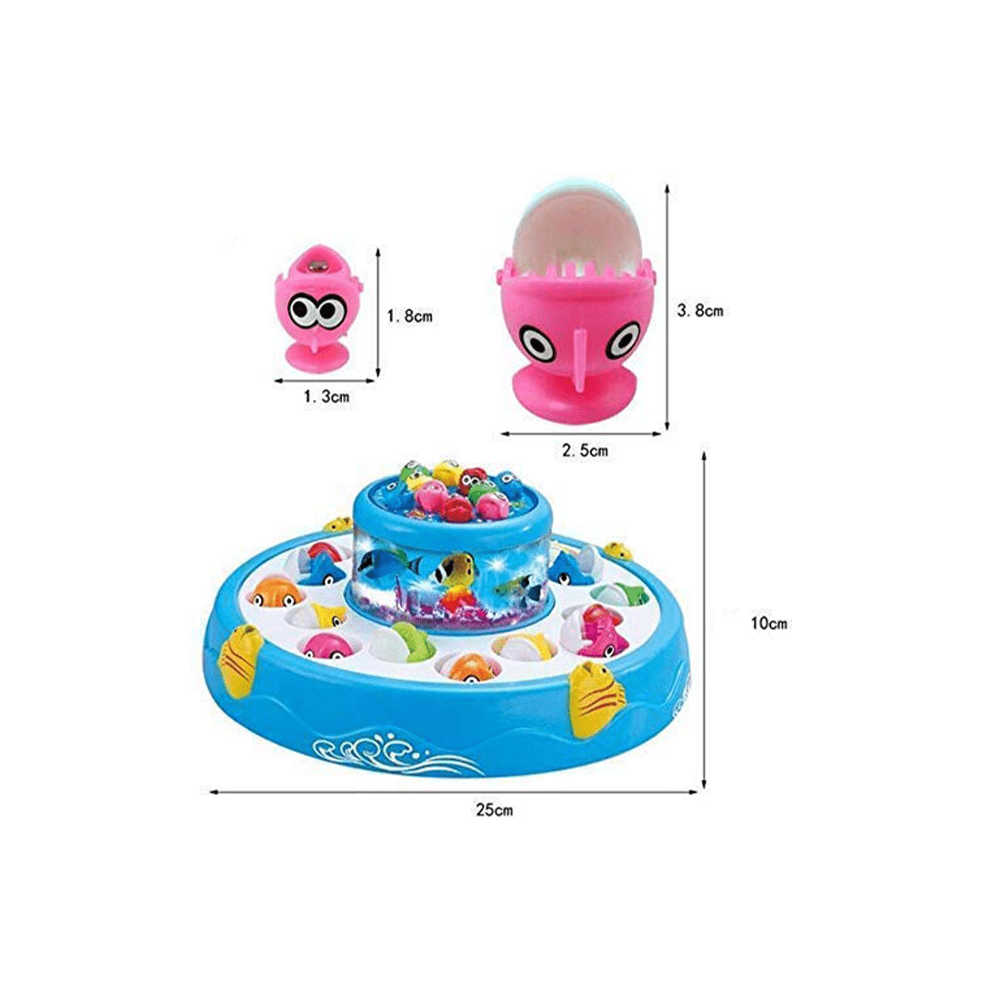 The Magic Lamps Toys The Magic Lamps Fish Catching Toy Interactive Fishing Game with Lights & Music (3+)