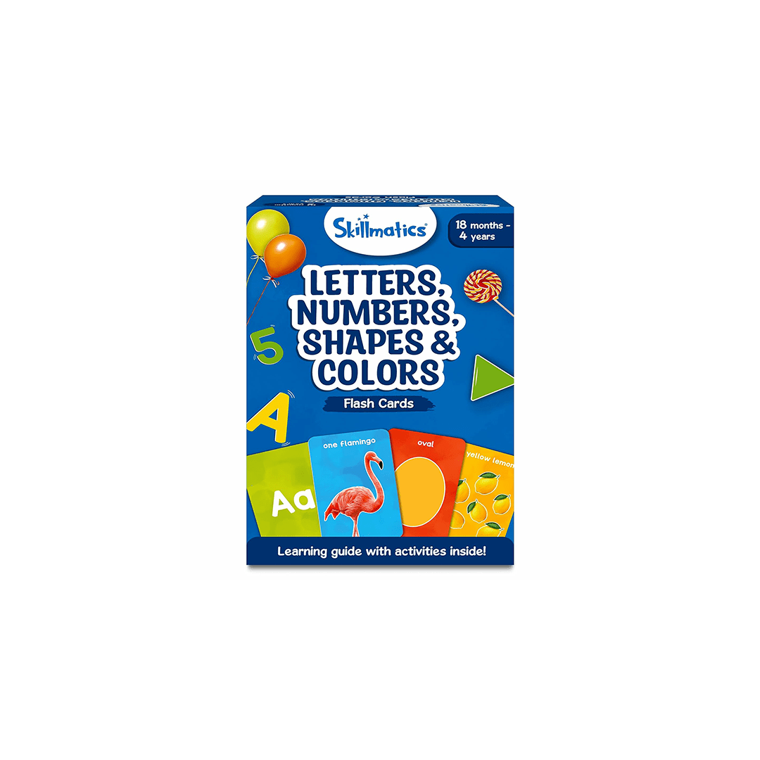 Skillmatics Toys Skillmatics Flash Cards for toddlers: Letters, Numbers, Shapes & Colors (ages 1-4)