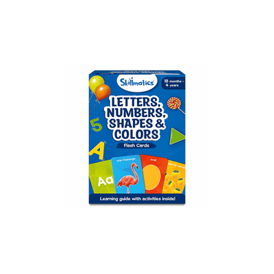 Skillmatics Toys Skillmatics Flash Cards for toddlers: Letters, Numbers, Shapes & Colors (ages 1-4)