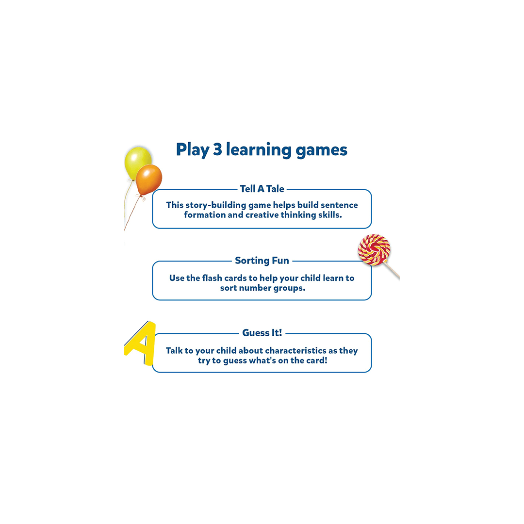 Skillmatics Toys Skillmatics Flash Cards for toddlers: Letters, Numbers, Shapes & Colors (ages 1-4)