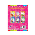 Flower colouring book with flower pictures for kids.