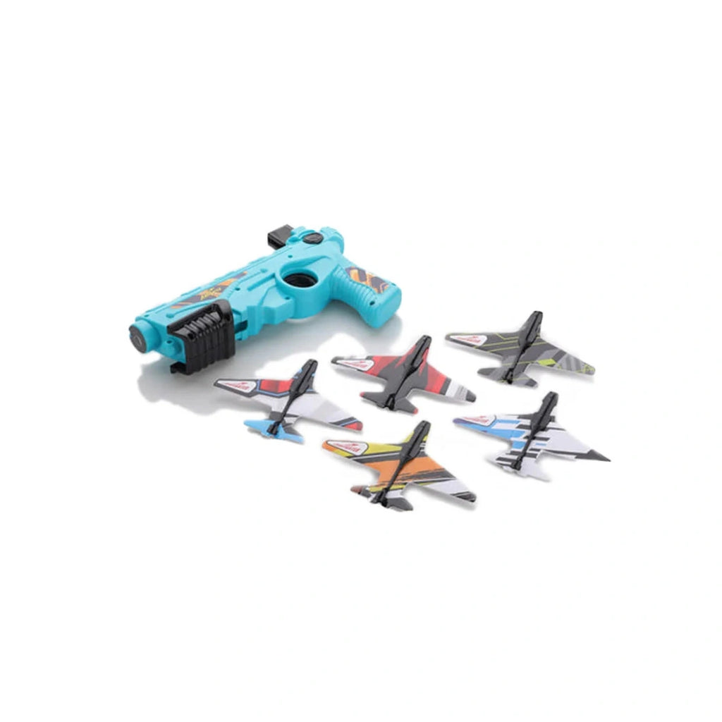 Airplane launcher toy set