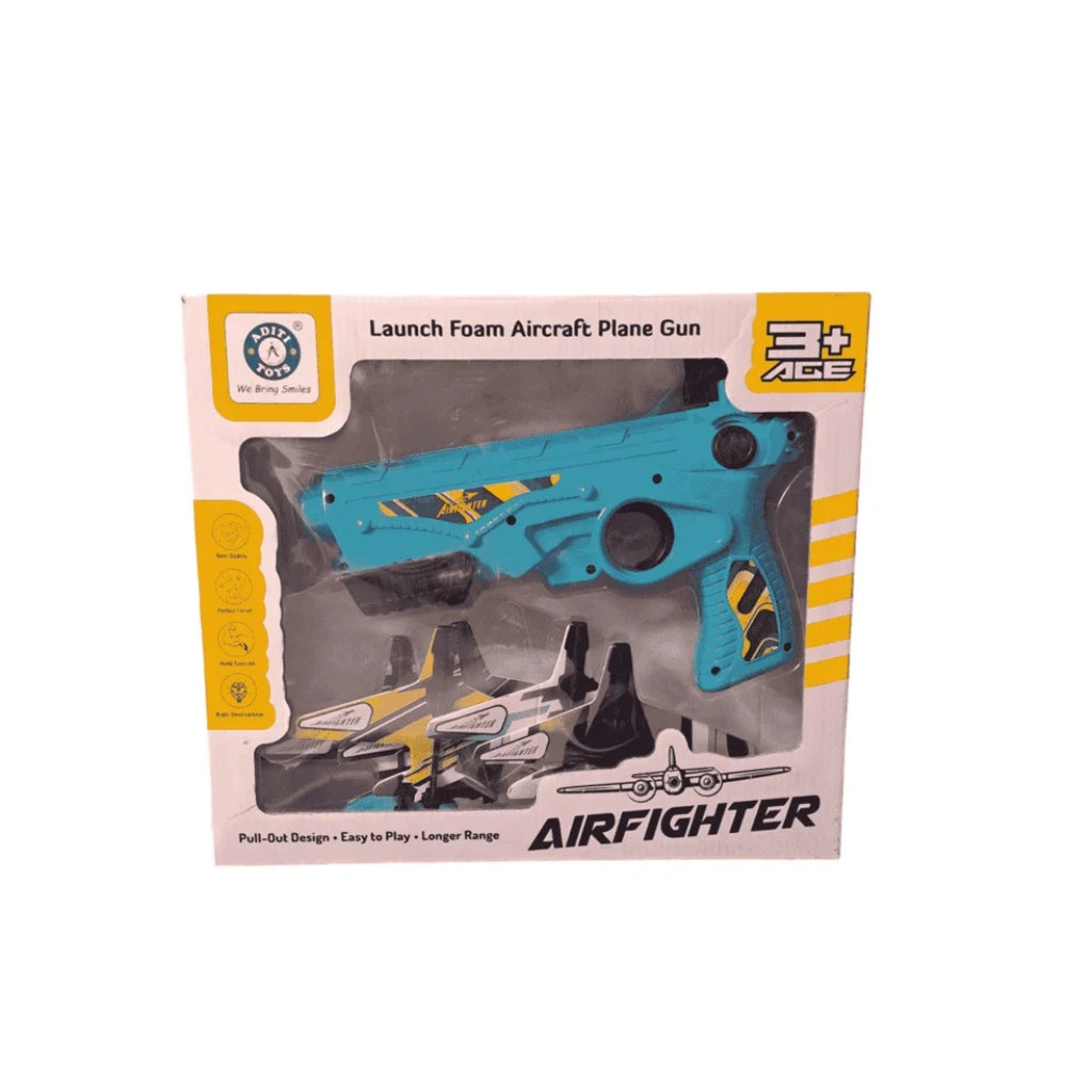 Airplane launcher toy set