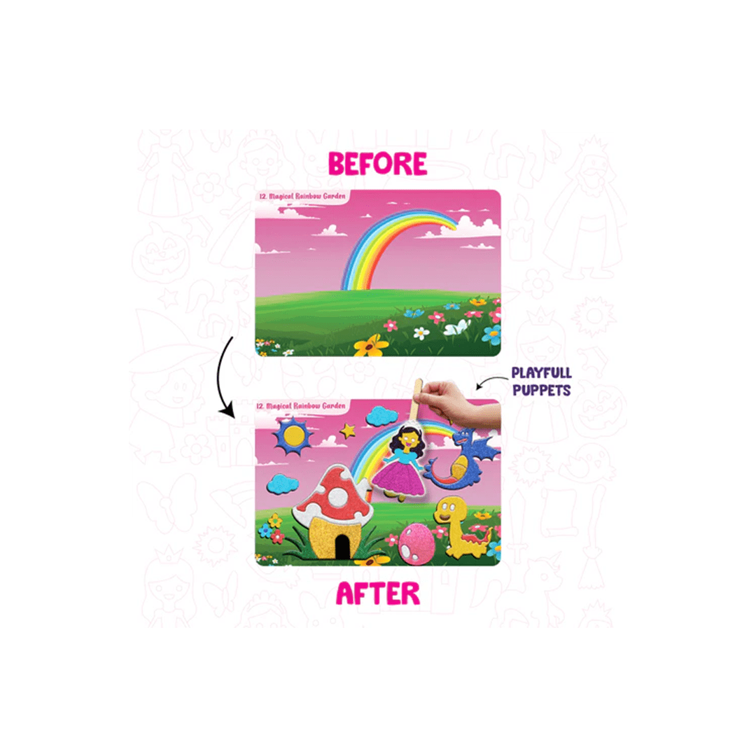 Smartivity Toys Smartivity Foil Magic - Princess Fairy Tales | DIY Activity Kit (4 Years+)