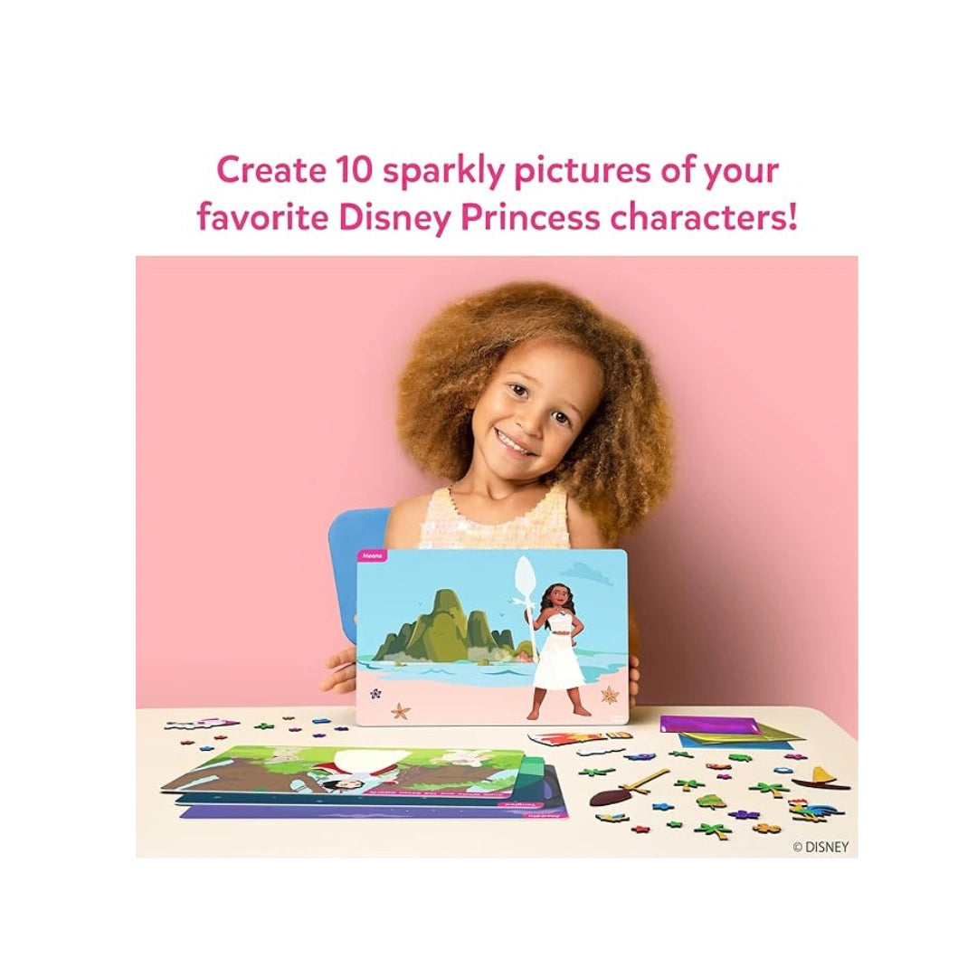 Foil Fun Disney Princess,To Improve Creativity,Focus,Fine Motor Skills For Children (4-9 years)