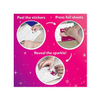Foil Fun Disney Princess,To Improve Creativity,Focus,Fine Motor Skills For Children (4-9 years)