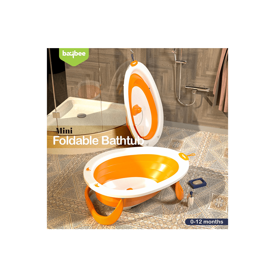Baybee Baby Care Baybee Ivola Foldable Baby Bath Tub for Kids, Mini Swimming Pool for Kids Bathtub for Baby