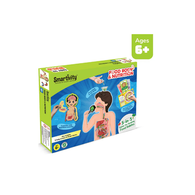 Smartivity Toys Smartivity Food Body & Nutrition | DIY Activity Kit( 6 Years+)