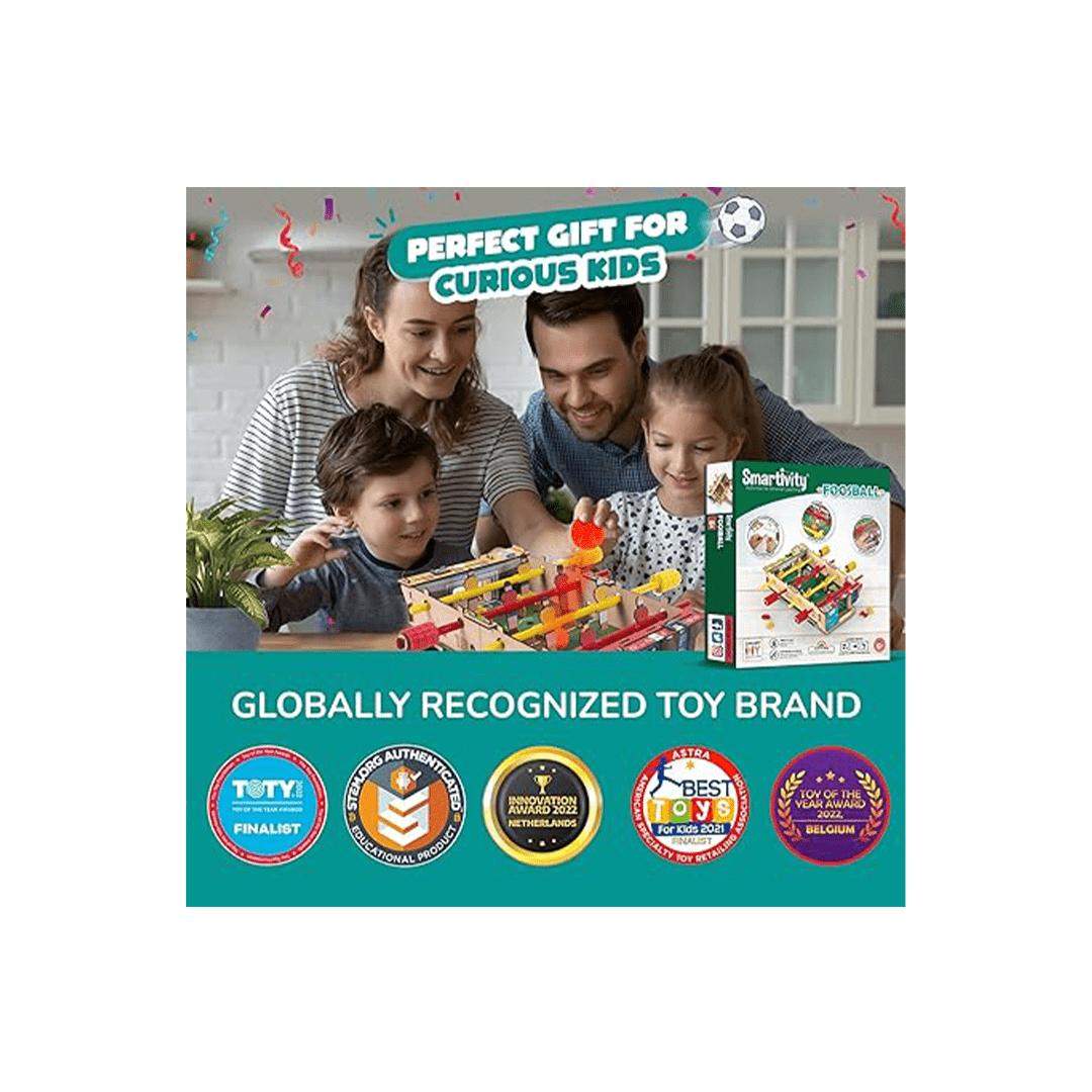 Smartivity Toys Smartivity Foosball | DIY STEM Construction Toy (6 Year+)