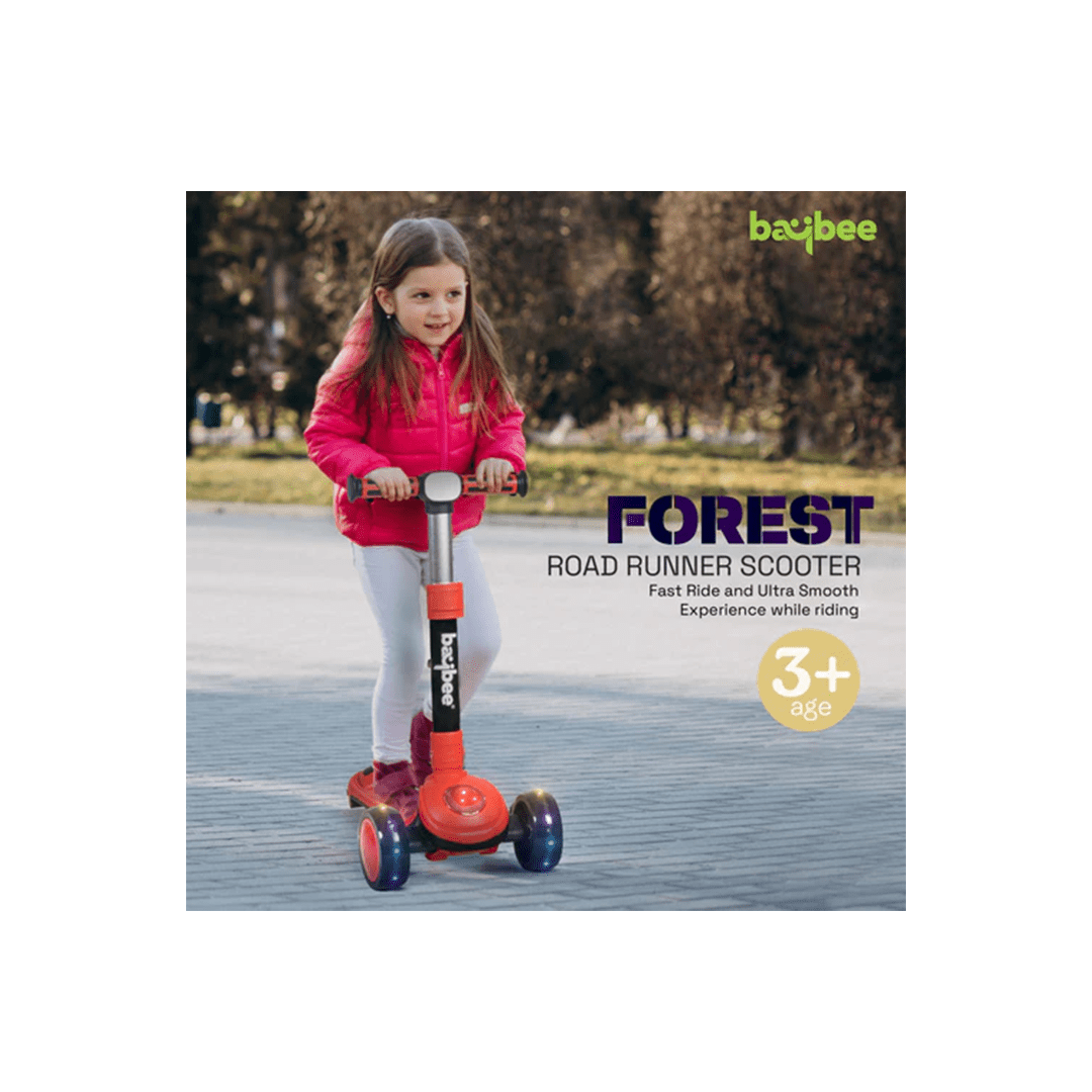 Baybee Ride-ons Baybee Forest Road Kick Scooter for Kids (3 Years+)