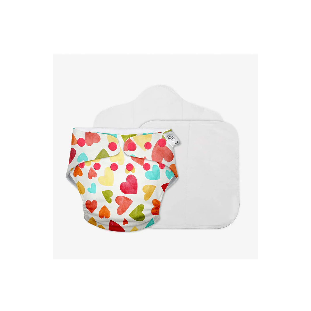 SuperBottoms Baby Care Baby Hearts SuperBottoms Freesize UNO with Dry Feel Magic Pad Only (1 Month - 2 Years)