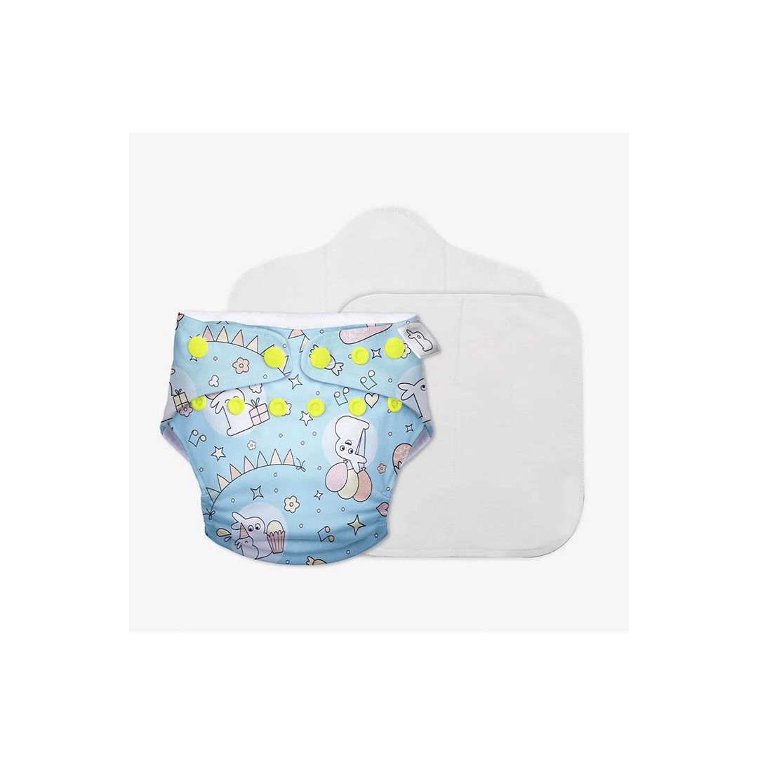 SuperBottoms Baby Care Hunny Bunny SuperBottoms Freesize UNO with Dry Feel Magic Pad Only (1 Month - 2 Years)