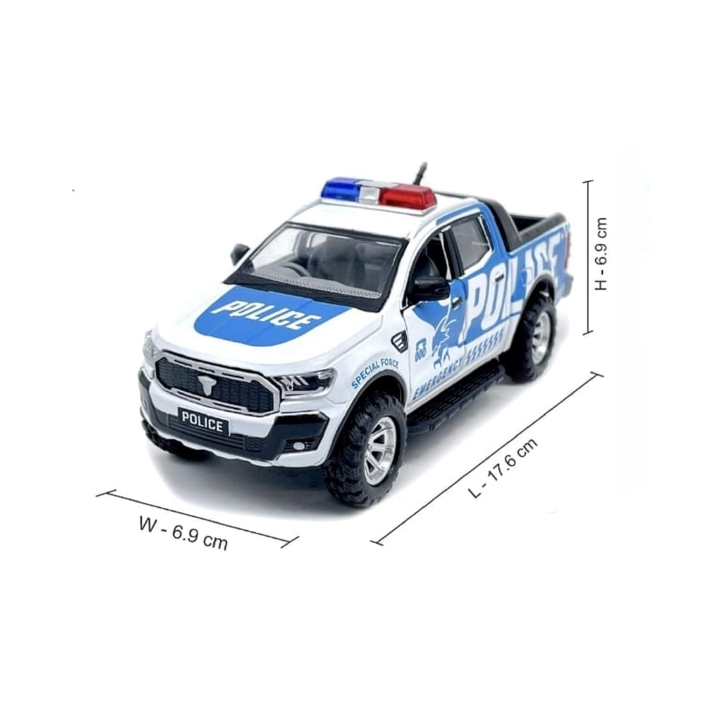 Realistic Police Vehicle Toy