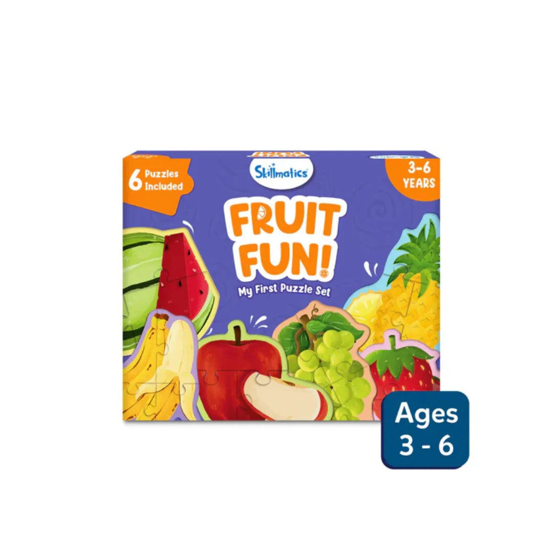 6 colorful beginner puzzles specially designed for preschool children
