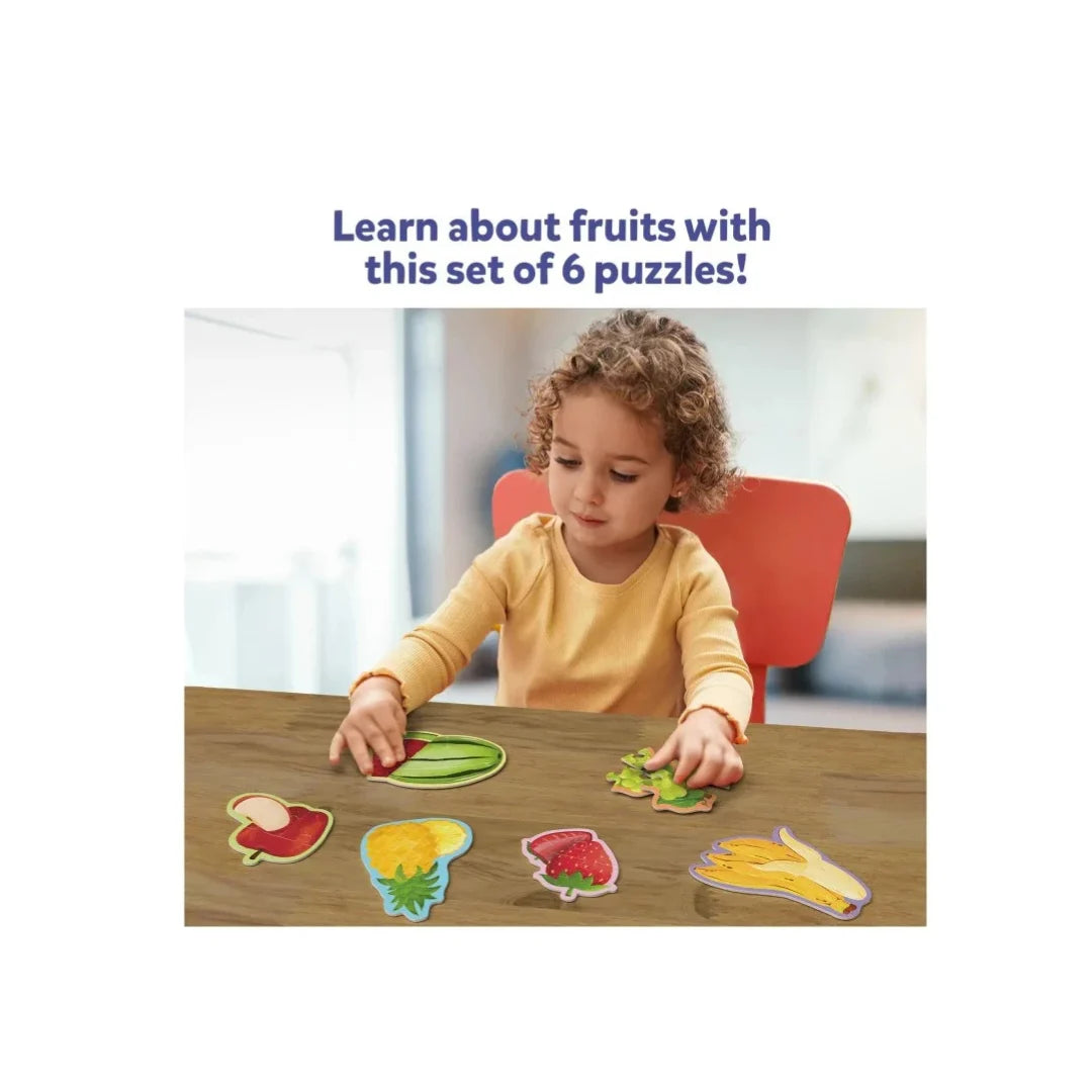 6 colorful beginner puzzles specially designed for preschool children