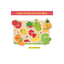 Little Berry Toys Little Berry Fruits Wooden Puzzle Tray Knob and Peg Puzzle Multicolour (2 Years+)