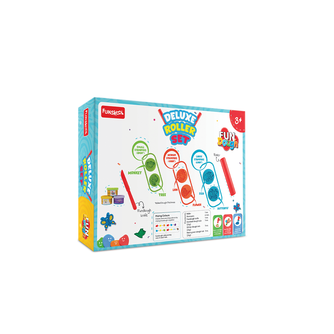 Funskool Craft Kit Funskool Fun Dough Playset Deluxe Roller Set (3 Years+)