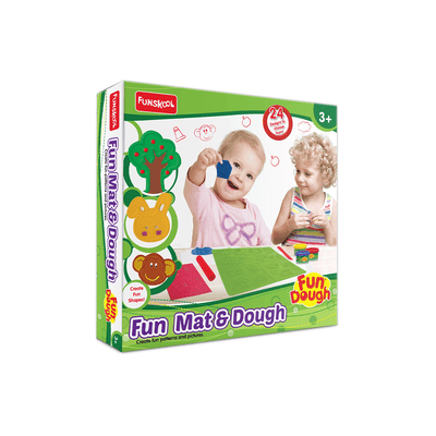 Funskool Craft Kit Funskool Fun Dough Fun Mat & Dough (3 Years+)