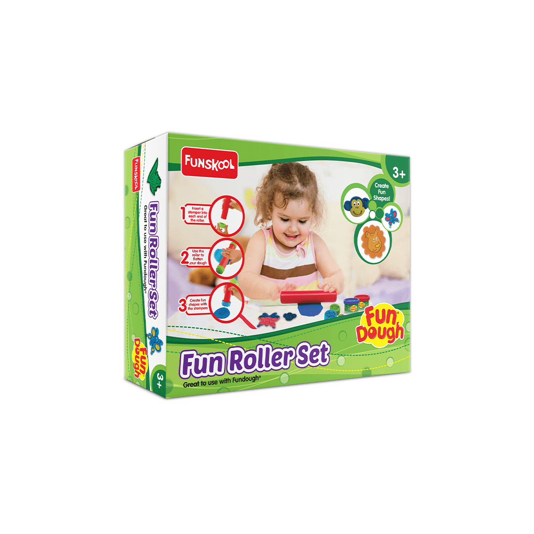 Funskool Craft Kit Funskool Fun Dough Fun Roller Set (3 Years+)