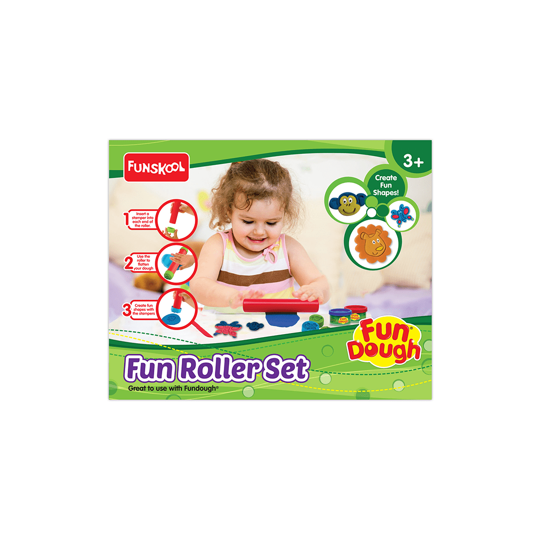 Funskool Craft Kit Funskool Fun Dough Fun Roller Set (3 Years+)