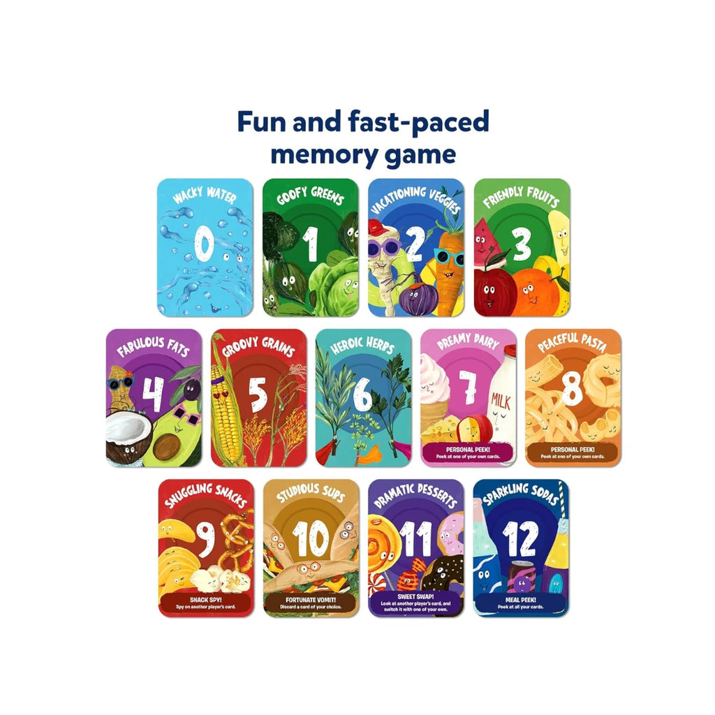 Food-Themed Educational Party Game for Kids