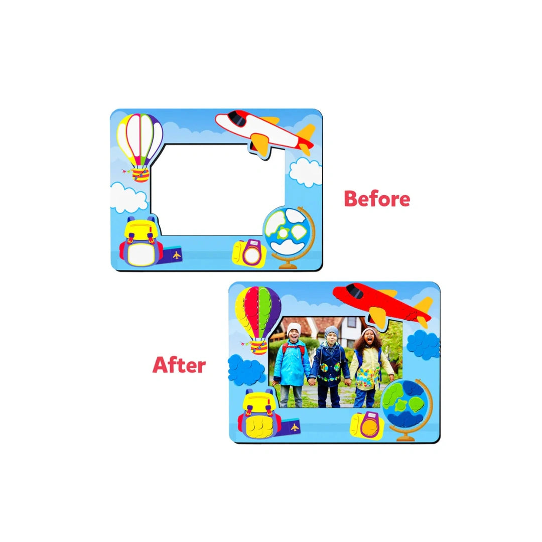 DIY Sticker Decoration Activity Set with Creative Personalized Photo Frame