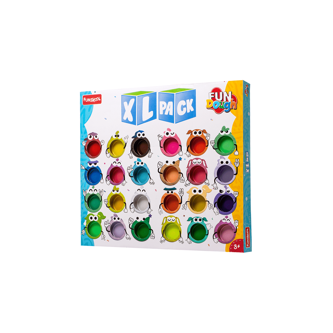 Funskool Craft Kit Funskool Fundough - XL Pack, Shaping and Sculpting (3 Years+)
