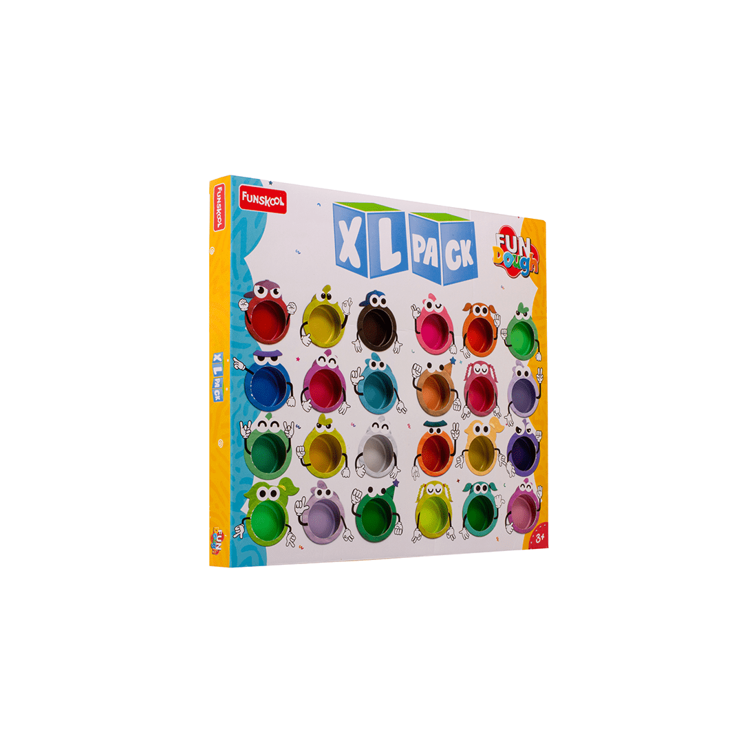 Funskool Craft Kit Funskool Fundough - XL Pack, Shaping and Sculpting (3 Years+)