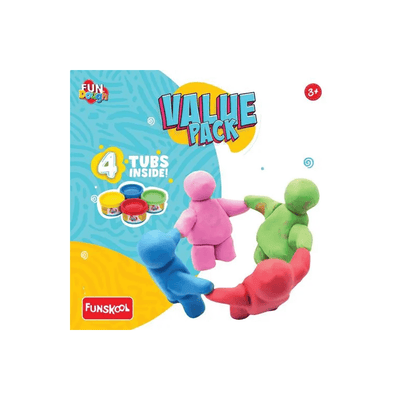 Funskool Craft Kit Funskool Fundough Value Pack (3 Years+)
